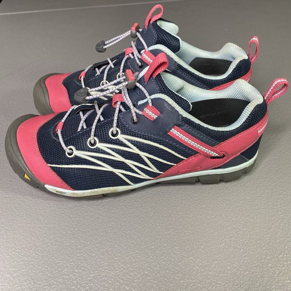 Keen Chandler CNX Sneakers Womens 6 Shoes Bungee Outdoor Trail Hiking Blue Pink - Picture 10 of 10